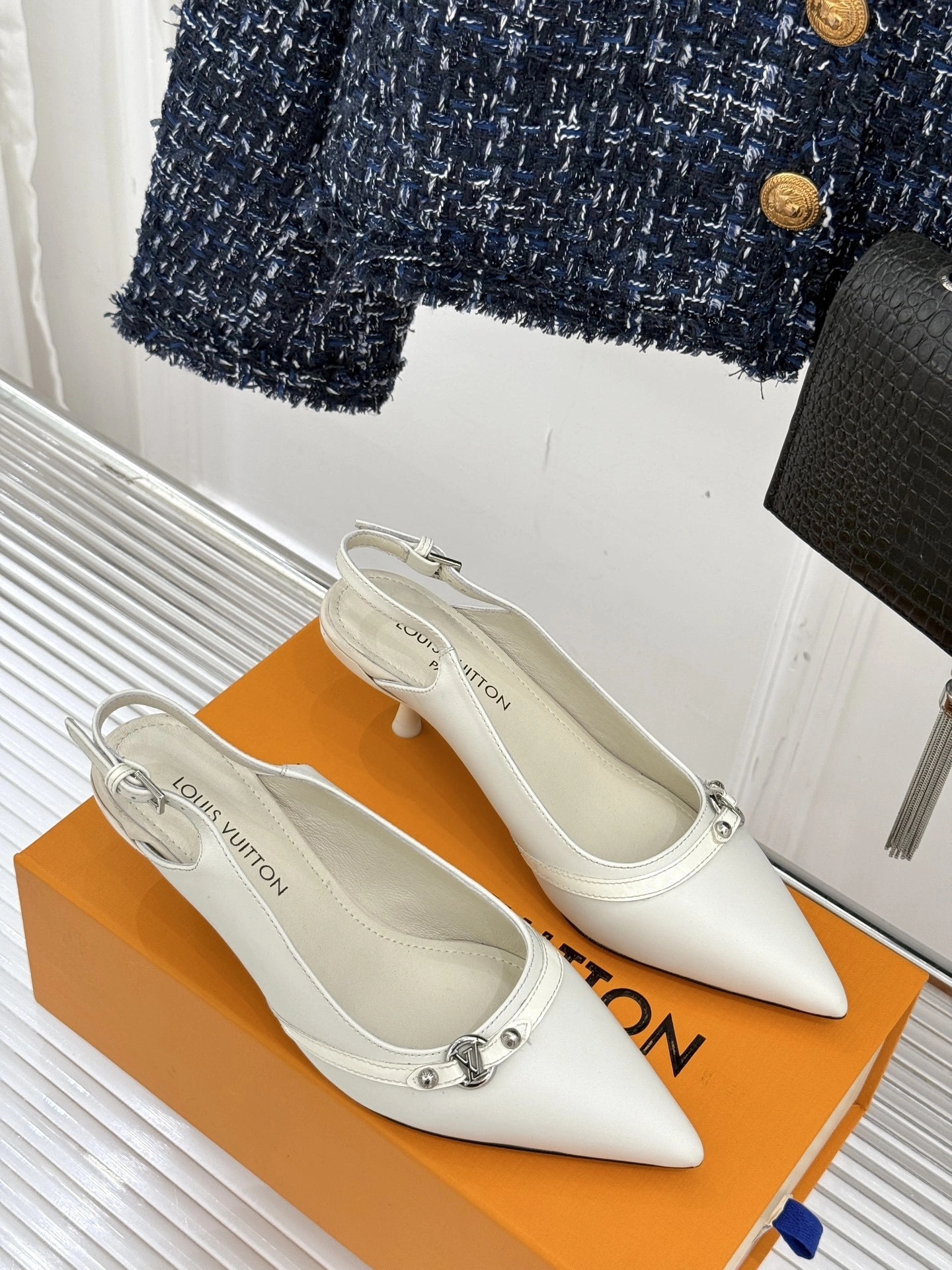 COCO-- 8V Heel height：5.5CM Calfskin sheepskin item:E-X158C1829